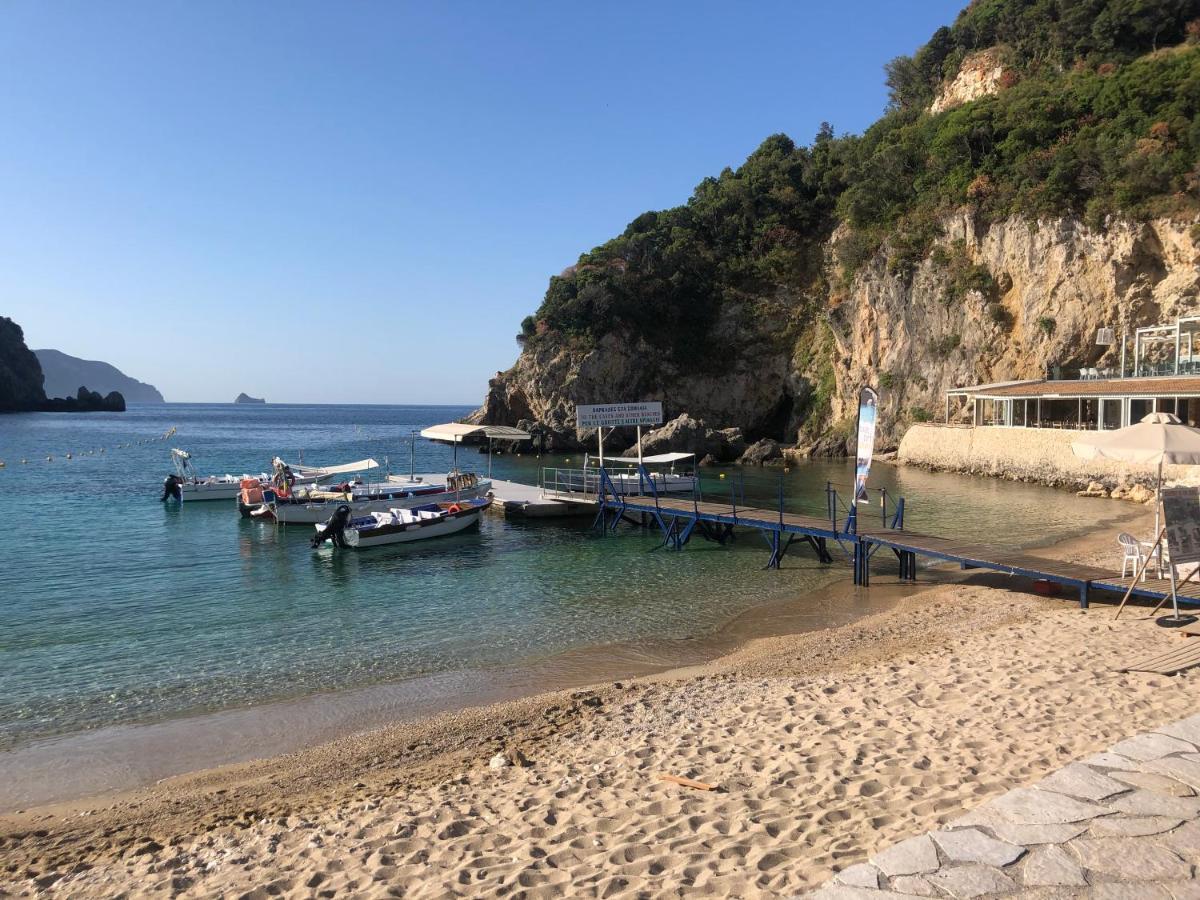 Villa Ampelaki "30 Meters To Beach" Paleokastritsa Dış mekan fotoğraf