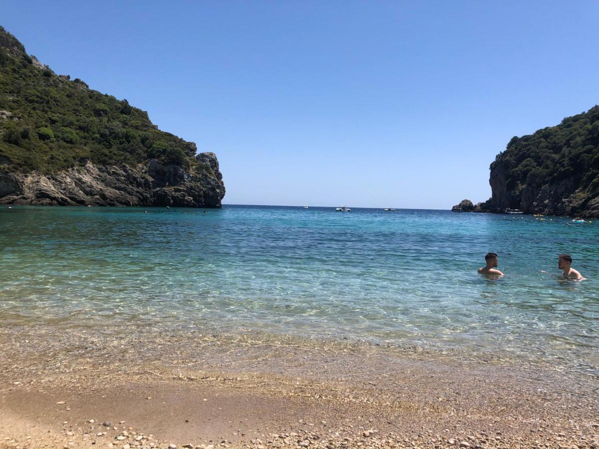 Villa Ampelaki "30 Meters To Beach" Paleokastritsa Dış mekan fotoğraf