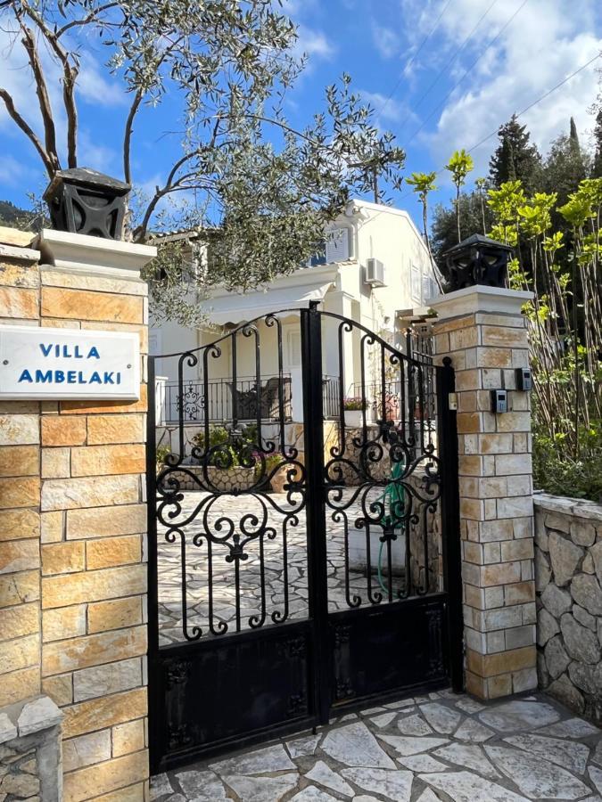Villa Ampelaki "30 Meters To Beach" Paleokastritsa Dış mekan fotoğraf